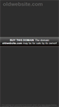 Mobile Screenshot of oldwebsite.com